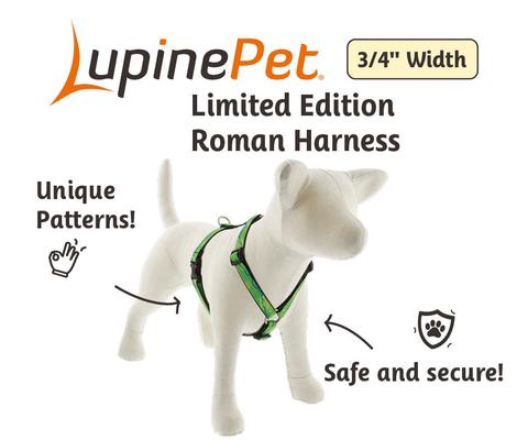 Show full view: LupinePet Nature Inspired Original Design Adjustable Dog Harness, Intervale, Large: 20 to 32-in chest slide 2 of 6