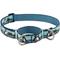 Show in main carousel: LupinePet Nature Inspired Original Design Slip-on Adjustable Nylon Martingale Training Dog Collar, Puffins, X-Large: 19 to 27-in neck, 1-in wide slide 1 of 6