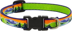 LupinePet Nature Inspired Original Design Adjustable Nylon Dog Collar, High Country, XX-Small: 6 to 9-in neck, 1/2-in wide