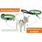 Show in main carousel: LupinePet Nature Inspired Original Design Safety Buckle Nylon Adjustable Breakaway Cat Collar with Bell, 8 to 12-in neck, 1/2-in wide, Intervale slide 3 of 4