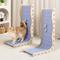 Show in main carousel: Happy & Polly 26.8-in L-Shape Modern Felt Cat Scratching Toy, Purple slide 3 of 9