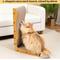 Show in main carousel: Happy & Polly L-Shape Double-Sided Cardboard Cat Scratcher, Brown, 26-in, 2 count slide 6 of 10