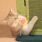 Show in main carousel: Happy & Polly Cactus-Shaped 15.3-in Fleece Cat Scratching Post slide 5 of 9
