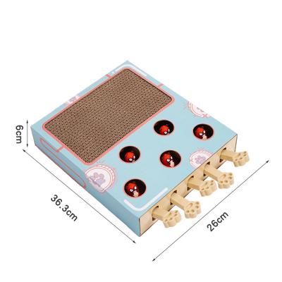 Show full view: Happy & Polly Corrugated Whack-a-Mole Cat Scratching Board slide 9 of 10