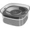 Show in main carousel: UPSKY Spill Proof, No Splash Non-Skid Plastic Slow Feeder Dog & Cat Water Bowl, 2-L, Black slide 1 of 9