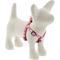 Show in main carousel: LupinePet Valentine Adjustable Step In Dog Harness, Lovable Gnomes, X-Small: 10 to 13-in chest, 1/2-in wide slide 1 of 6