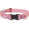Show in main carousel: LupinePet Valentine Adjustable Nylon Dog Collar, Lovable Gnomes, Large: 16 to 28-in neck, 1-in wide slide 1 of 8