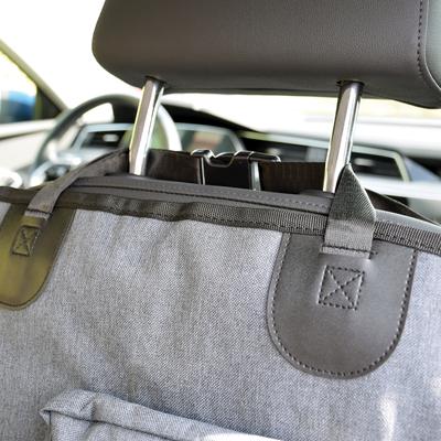 Show full view: KONG 2-In-1 Bench & American Truck Seat Cover & Hammock, Grey & Red, X-Large slide 4 of 10