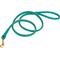 Show in main carousel: OOPSDOGGY Outdoor Rolled Leather Reflective Walking Running Dog Leash, Teal, Small: 6-ft long, 3/8-in wide slide 8 of 8