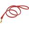 Show in main carousel: OOPSDOGGY Outdoor Rolled Leather Reflective Walking Running Dog Leash, Red, Medium/Large: 6-ft long, 3/4-in wide slide 8 of 8