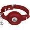 Show in main carousel: OOPSDOGGY Indoor & Outdoor Non Breakaway AirTag Holder Cat Collar with Bell, Red, 8 to 11-in neck, 1/2-in wide slide 10 of 10
