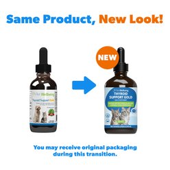 Pet Wellbeing Thyroid Support Gold Bacon Flavored Liquid Supplement for Cats, 2-oz bottle slide 2 of 9