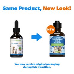 Pet Wellbeing Itch Support GOLD Liquid Allergy Supplement for Cats, 2-oz bottle slide 2 of 9