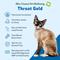 Show in main carousel: Pet Wellbeing Throat Gold Bacon Flavored Liquid Respiratory Supplement for Cats, 2-oz bottle, Blue slide 4 of 11