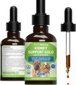 Pet Wellbeing Kidney Support GOLD Bacon Flavored Liquid Kidney Supplement for Dogs, 2-oz bottle