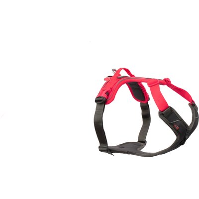 Non-stop Dogwear Non-stop Dogwear Ramble Dog Harness, Black/Pink, Small: 17.7 to 25.2-in chest