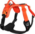 Non-stop Dogwear Ramble Dog Harness, Black/Orange, X-Small: 15.7 to 22.8-in chest