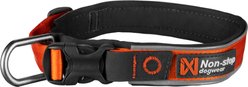 Non-stop Dogwear Roam Dog Collar, Orange, Large: 17.7 to 19.7-in neck, 1.25-in wide
