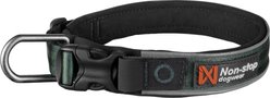 Non-stop Dogwear Roam Dog Collar, Green, Medium: 15.7 to 17.7-in neck, 1-in wide