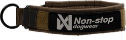 Non-stop Dogwear Solid WD Dog Collar, Olive, 55: 19.7 to 21.7-in neck, 1.5-in wide