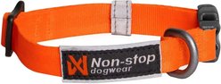 Non-stop Dogwear Tumble Dog Collar, Orange, X-Small: 9.8 to 13.8-in neck, 3/5-in wide