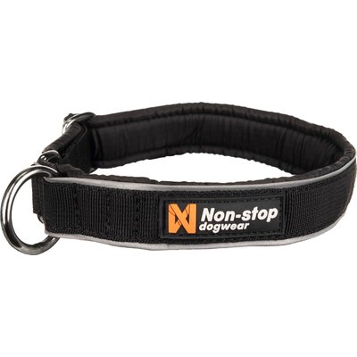 Non-stop Dogwear Non-stop Dogwear Polar Dog Collar, Black, Medium: 15 to 29-in neck, 1-in wide