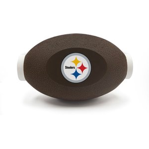 Pets First Tough Treat Dispenser Dog Toy, Pittsburgh Steelers