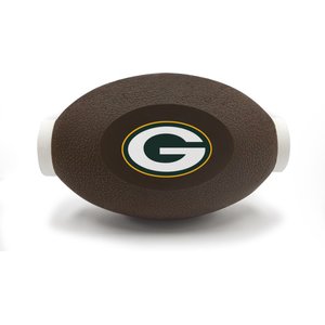 Pets First Tough Treat Dispenser Dog Toy, Green Bay Packers