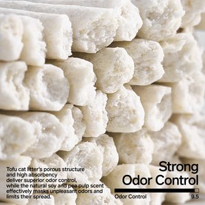 Pidan Organic Tofu Cat Litter, 5.29-lb bag, 4 count