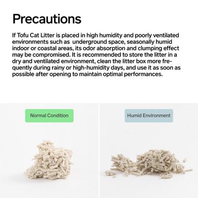 Show full view: Pidan Organic Tofu Cat Litter, 5.29-lb bag, 4 count slide 10 of 13