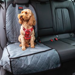 KONG Single Seat Cover, Gray & Red