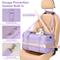 Show in main carousel: Petsfit Airline Approved Dog & Cat Carrier Bag with Patent Safe Buckles, Purple, Medium: 18 x 11 x 11-in slide 4 of 9