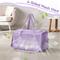 Show in main carousel: Petsfit Airline Approved Dog & Cat Carrier Bag with Patent Safe Buckles, Purple, Medium: 18 x 11 x 11-in slide 6 of 9