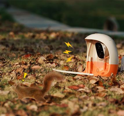 Show full view: PeckPerk Mini Smart Wild Bird Feeder, Orange slide 6 of 6