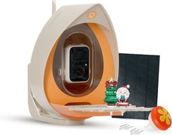 PeckPerk AviaPerk I Smart Wild Bird Feeder, Orange