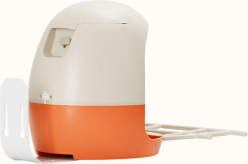 Show full view: PeckPerk Mini Smart Wild Bird Feeder, Orange slide 3 of 6