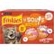 Show in main carousel: Friskies Complement Variety Pack Lil' Soups with Salmon & Chicken & Shrimp Grain-Free Wet Cat Food Topper, 1.2-oz tray, case of 8 slide 1 of 9