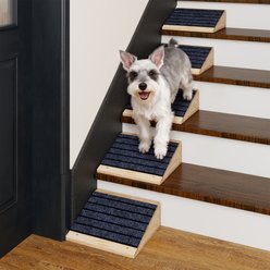 Coziwow Wooden Stairs Dog & Cat Ramp, Natural, 2 count slide 2 of 9