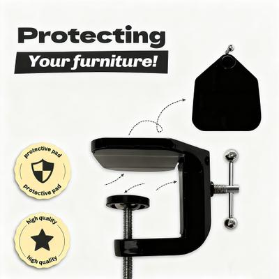 Show full view: Gapzer Keep Your Cat Close Desk-Mounted Hammock Cat Bed with Removable Washable Cover, 16 x 16 x 5-in, White slide 4 of 9