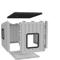 Show in main carousel: Yafylly Outdoor Sloped Roof Cat House, Gray-Black slide 2 of 8