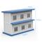 Show in main carousel: Yafylly Double-Decker 6 Room Outdoor Cat House, Gray & Blue slide 3 of 8