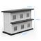 Show in main carousel: Yafylly Double-Decker 6 Room Outdoor Cat House, Gray & Black slide 2 of 9