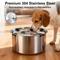 Show in main carousel: Casfuy Spill Proof Stainless Steel with Non-Skid Base Dog Water Bowl, X-Large: 5.6-L slide 4 of 7