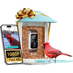 Birdfy Smart Bird Feeder Camera AI Recognition, 1.5L