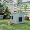 Show in main carousel: Yafylly Outdoor Sloped Roof Cat House, Blue slide 3 of 8