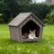 Show in main carousel: Yafylly Indoor Cabin Style Cat House, Light Beige slide 9 of 9