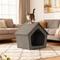 Show in main carousel: Yafylly Indoor Cabin Style Cat House, Light Beige slide 7 of 9