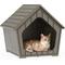 Show in main carousel: Yafylly Indoor Cabin Style Cat House, Light Beige slide 3 of 9