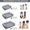 Show in main carousel: LFC PETS Waterproof Orthopedic Bolster Dog & Cat Bed with Removable Cover, Grey, Medium slide 2 of 8