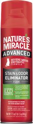 Nature's Miracle Advanced Cat Enzymatic Stain Remover & Odor Eliminator Foam, 17.5-fl oz bottle
